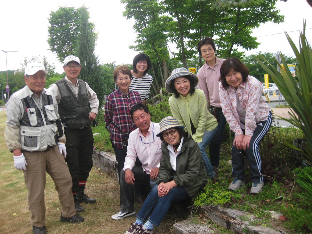 定例会&WELCOME GARDEN 作業