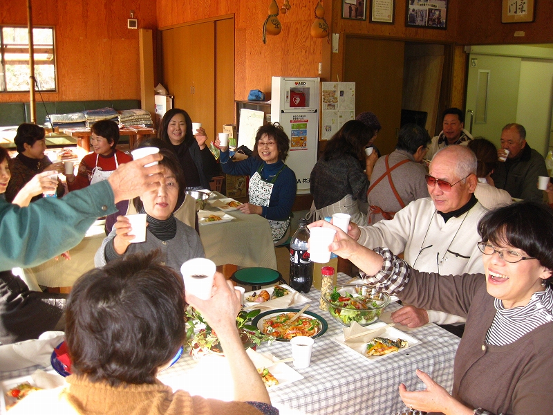 みんなでおつかれさま会