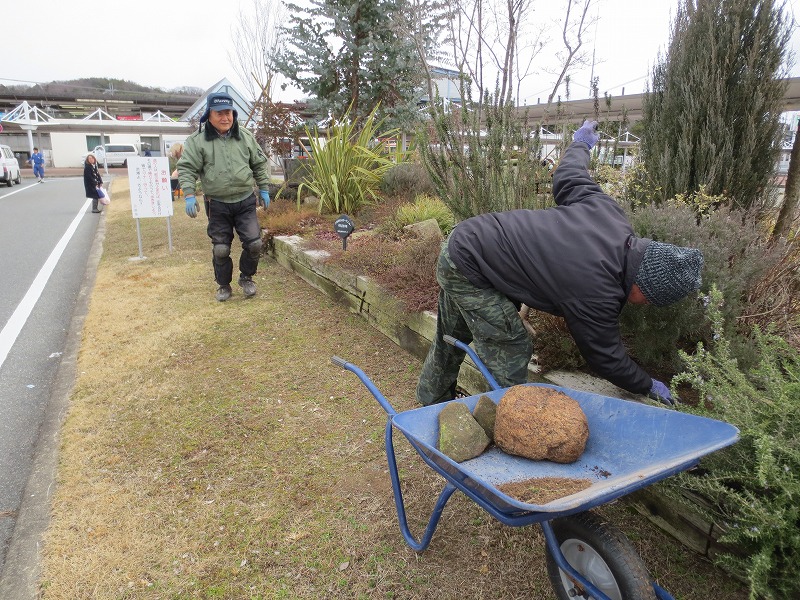 １月のガーデン訪問