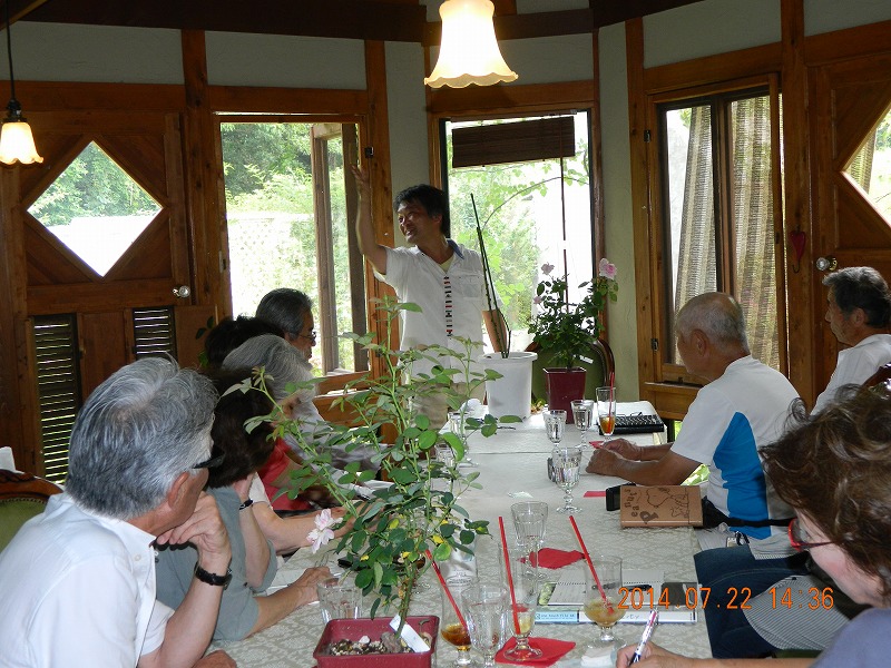 第３６回　小山内さんのローズセミナーinアリス