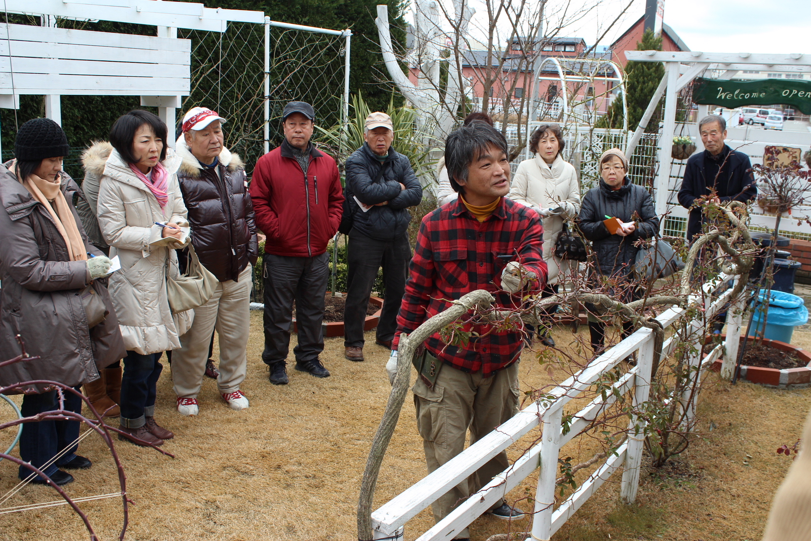 Welcome Garden１月作業中止のお知らせ