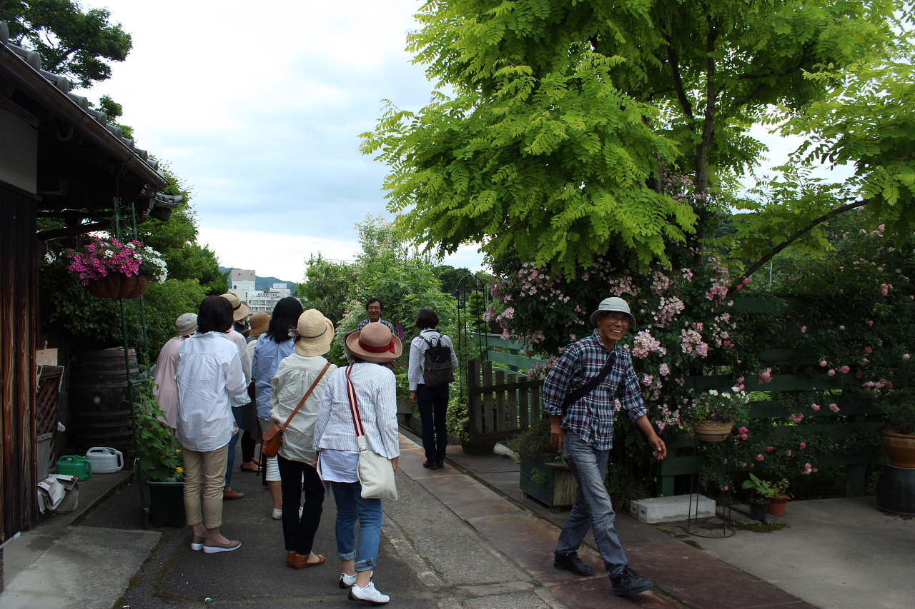 研修旅行多可オープンガーデン