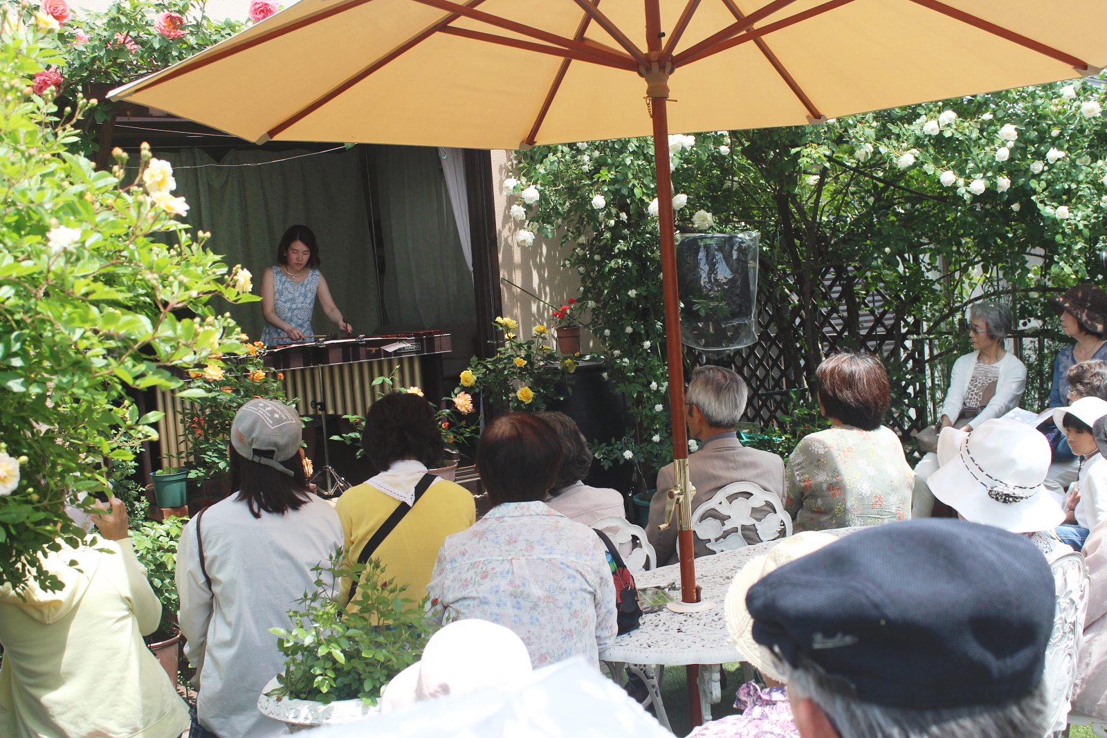 弥生が丘　加藤庭　大原庭　西山庭