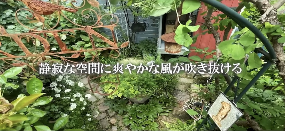 三田グリーンネットのお庭YouTubeで配信